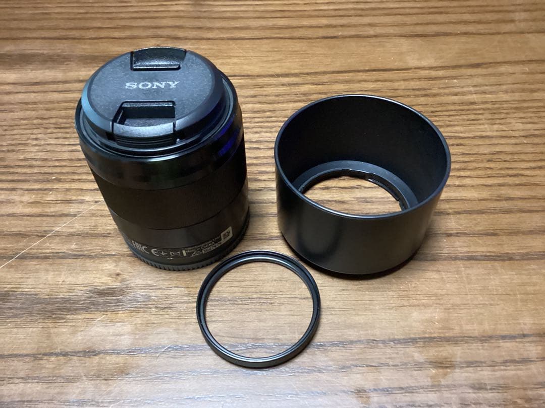 【レンズフード付き】SONY E 50mm F1.8 OSS 黒　単焦点