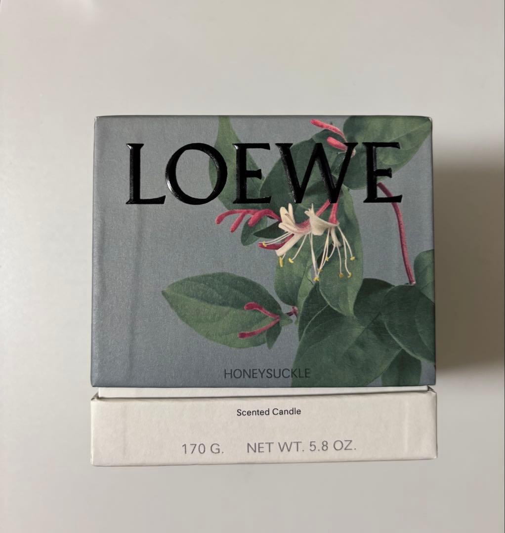 【新品】LOEWE ハニーサックル キャンドル + キャンドルリッド付 ロエベ