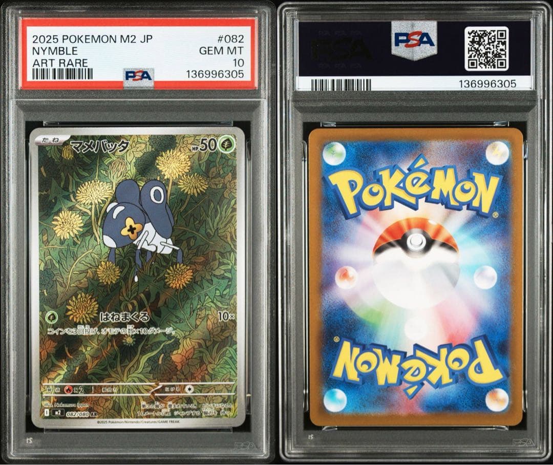 【PSA10】マメバッタ 082/080 AR インフェルノX