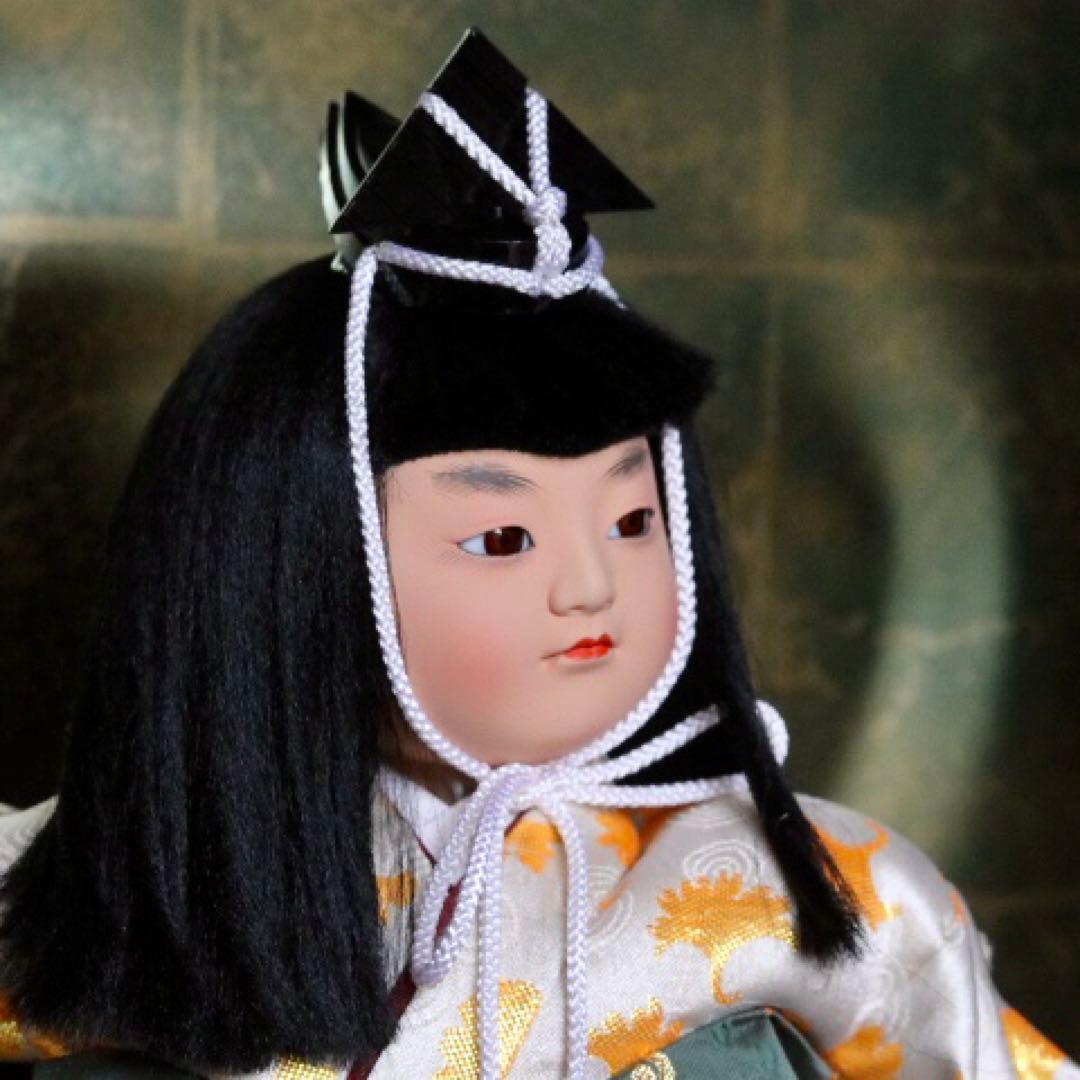 訳あり】端午の節句　五月人形　龍　弓矢　吉徳大光　老舗　江戸時代　子供の日着物