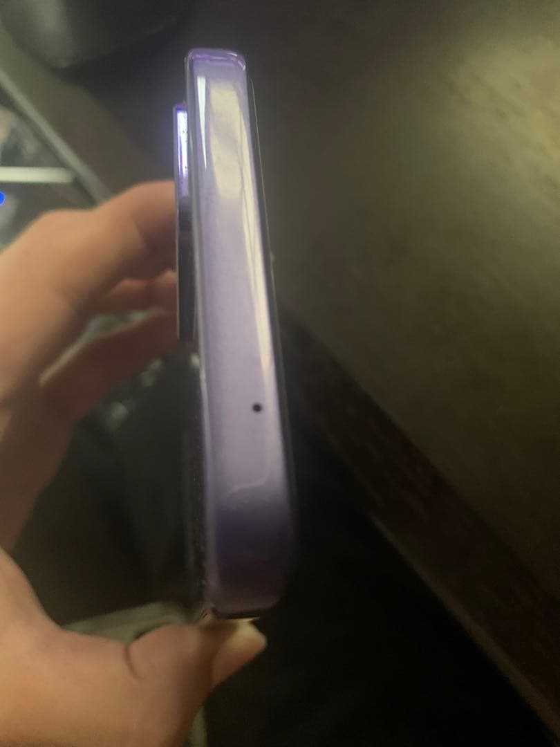 libero 5g iii simフリーパープル美品　ガラスフィルムとカバーつき
