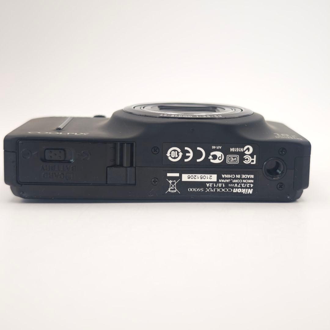 美品 動作品 Nikon COOLPIX S9300 ブラック