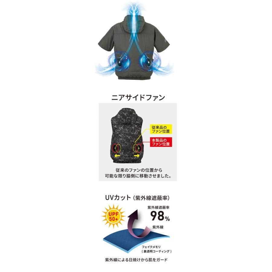 【Dickies】 空調服 4点セット
