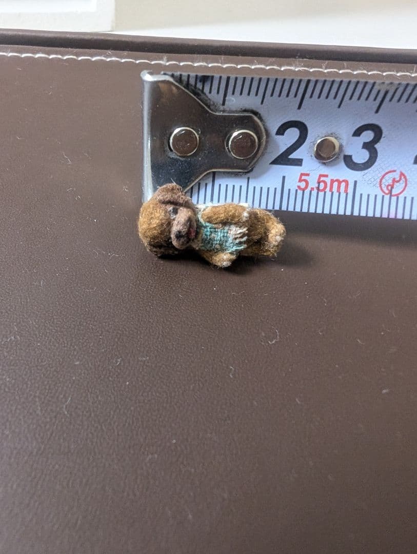極小　ミニチュア　プードルのぬいぐるみ