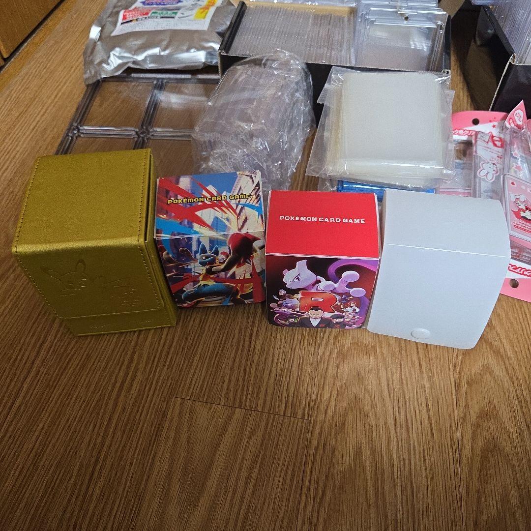 と*ら様 アタッシュケース　ポケカ　保護　スリーブ　マグネットホルダー　その他諸