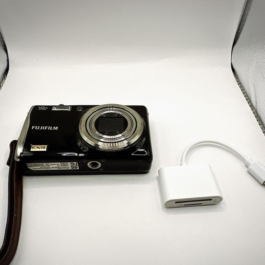 【動作品】【スマホ転送】FUJIFILM FINEPIX F80EXR ブラック