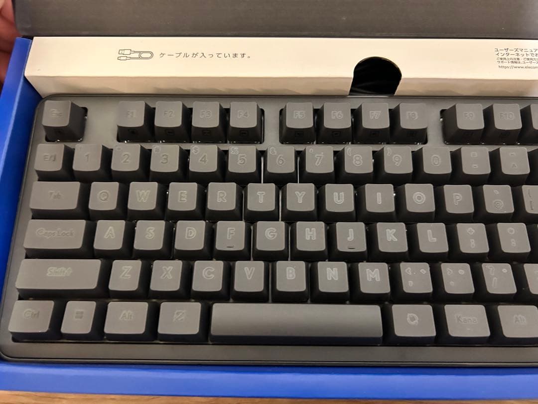 ELECOM Leggero キーボード 静音赤軸
