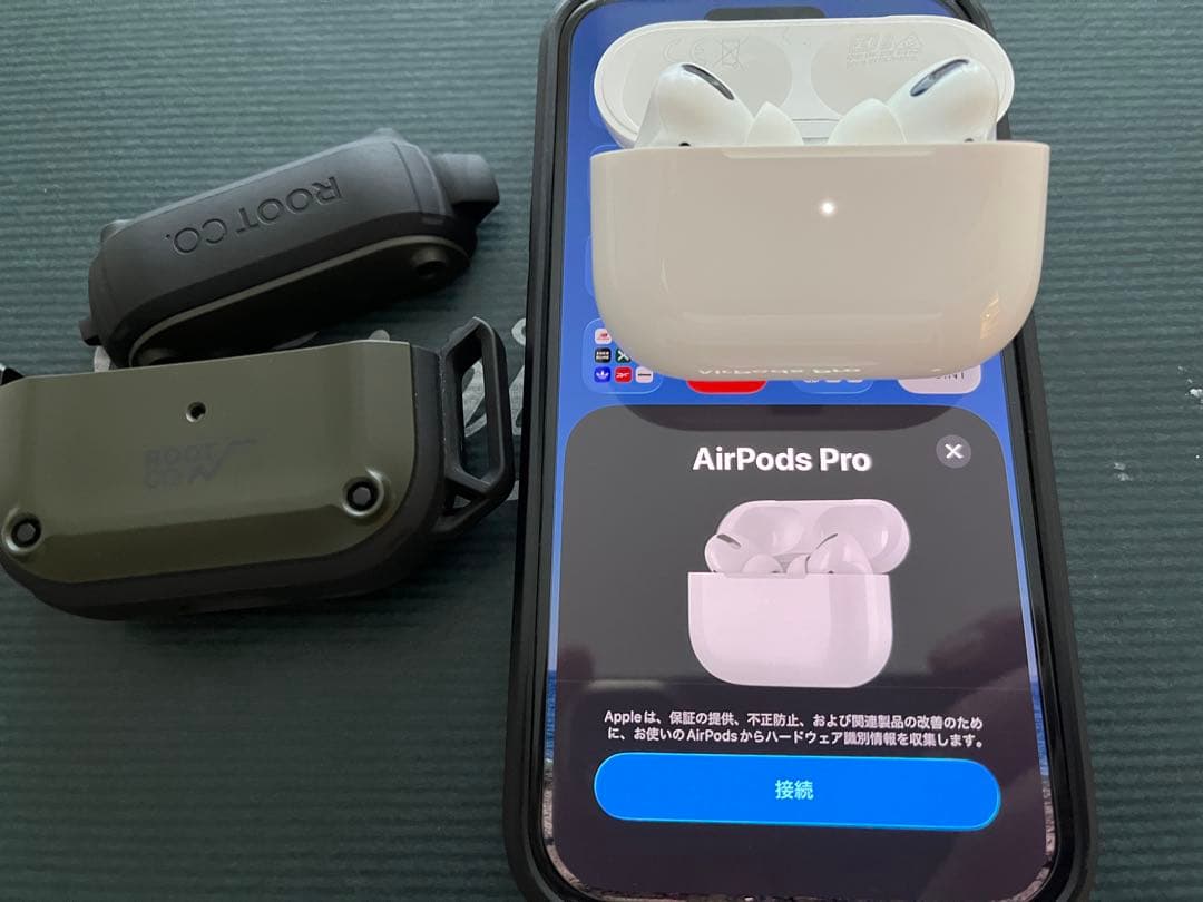 Apple AirPods Pro 第一世代 ／ROOT COケース付き