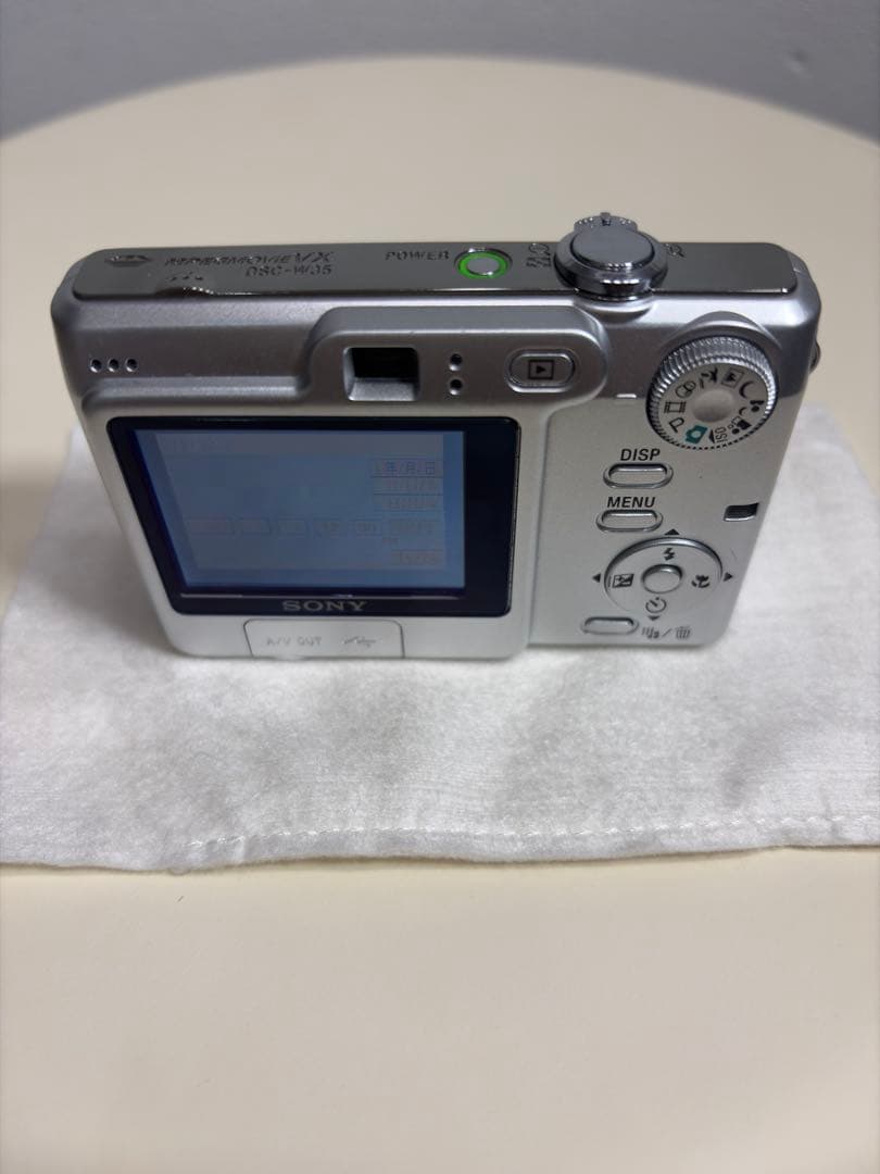 【極美品】SONYソニーCyber-ShotDSC-W35デジカメケースカード付