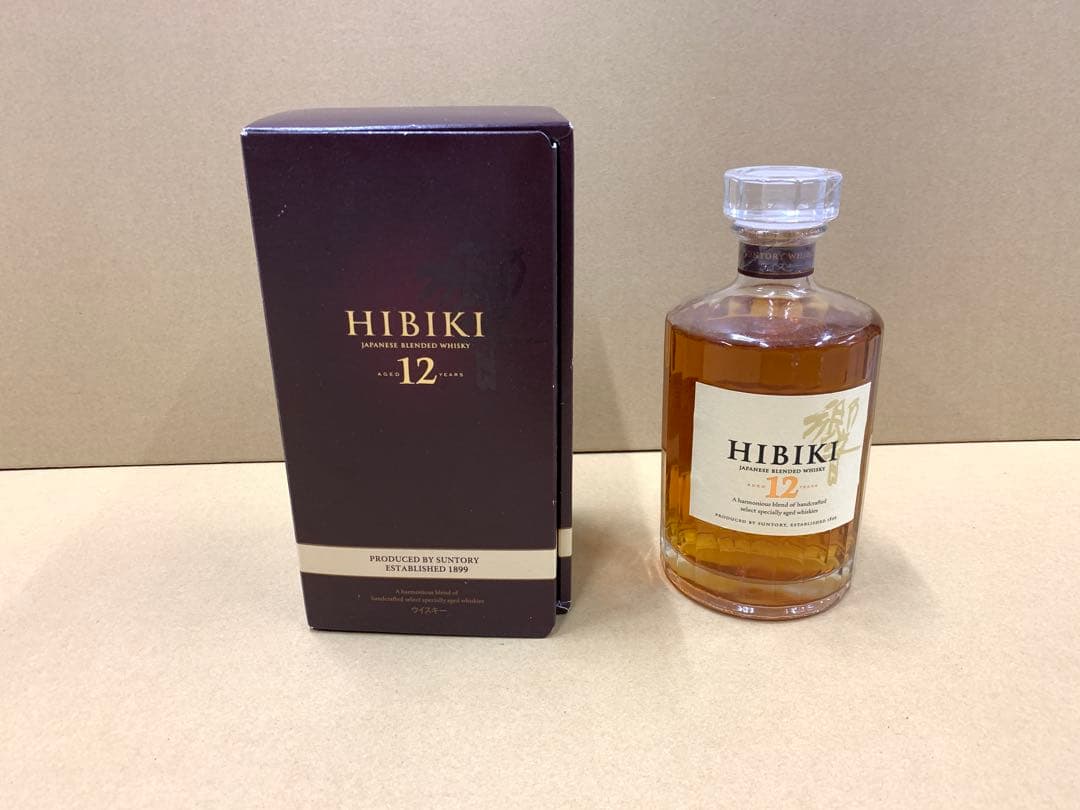 「J014」【希少品】サントリー響12年 700ml 冊子付き
