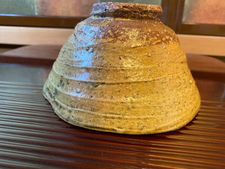 抹茶茶碗　木楽字窯　清水久伸(造)