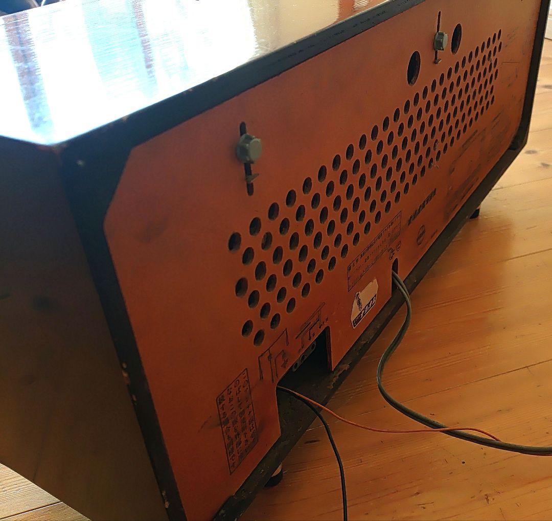 2 Speaker  Radio ナショナル 真空管 ラジオ