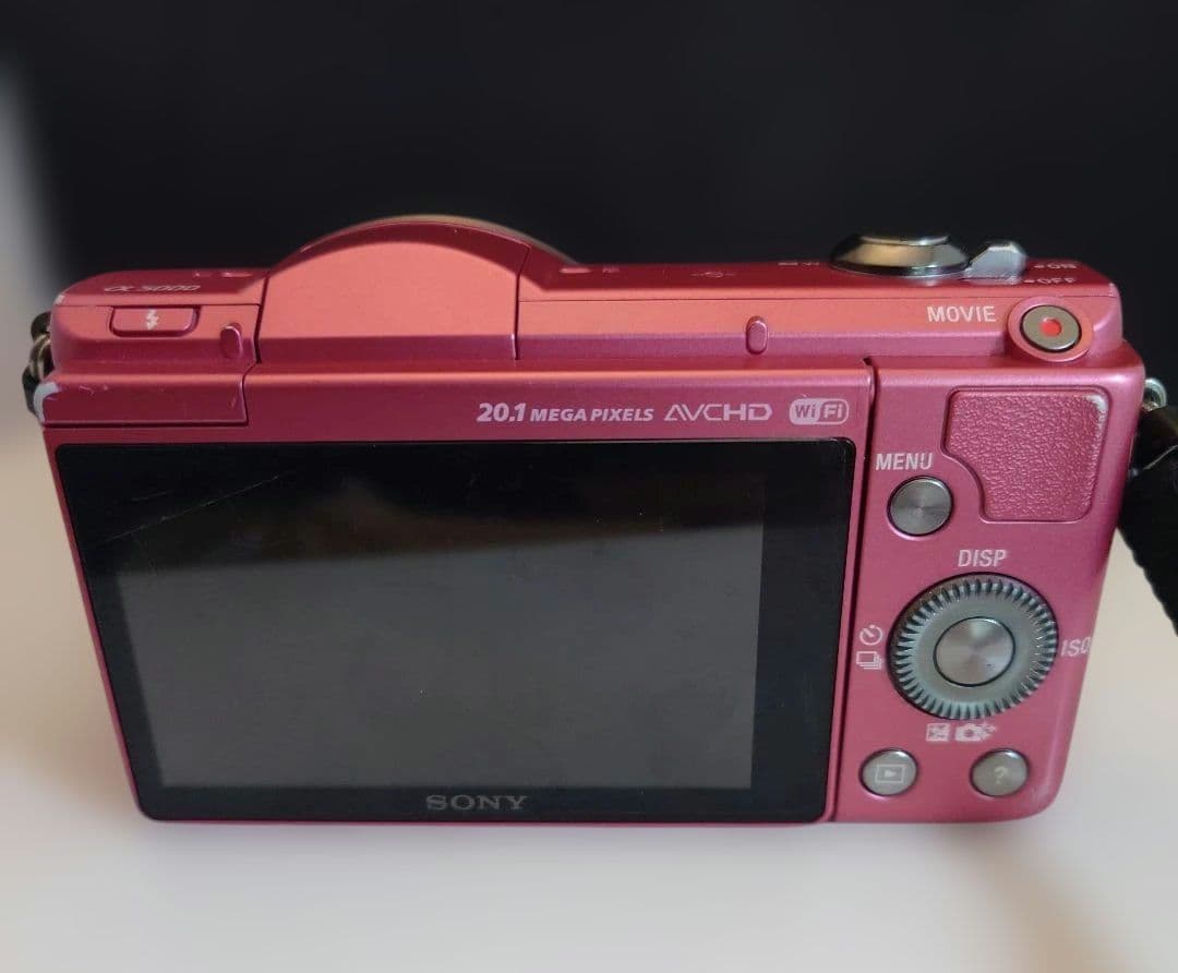 SONY α5000 ピンク ボディー