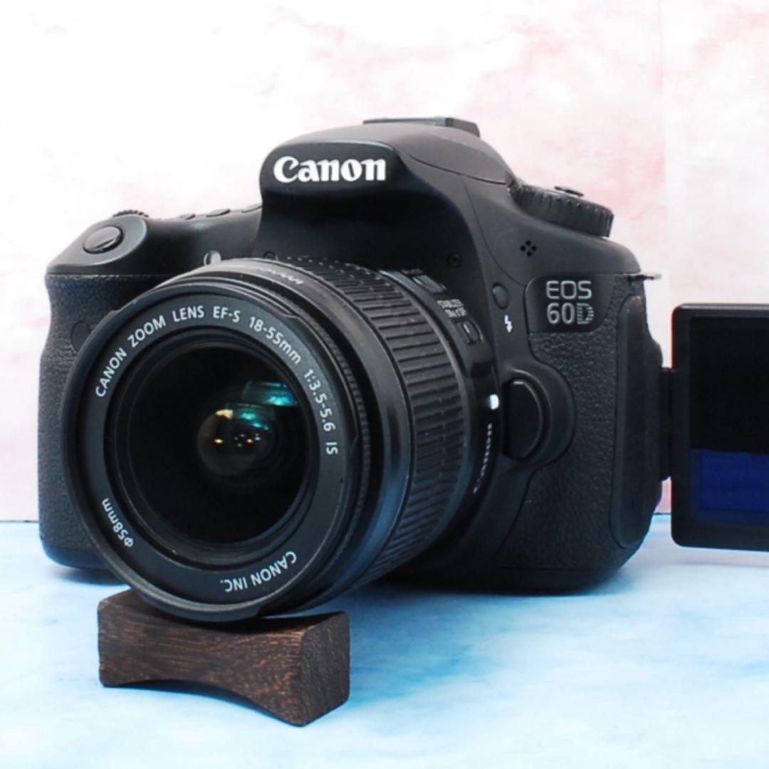 キャノン EOS 60D☆一眼レフカメラ☆高性能☆初心者でも扱いやすい☆