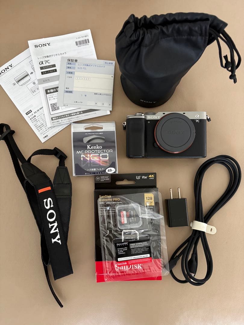 SONY α7C ミラーレス一眼セット三脚付き
