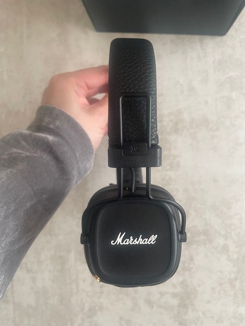 Marshall ワイヤレスヘッドホン ブラック