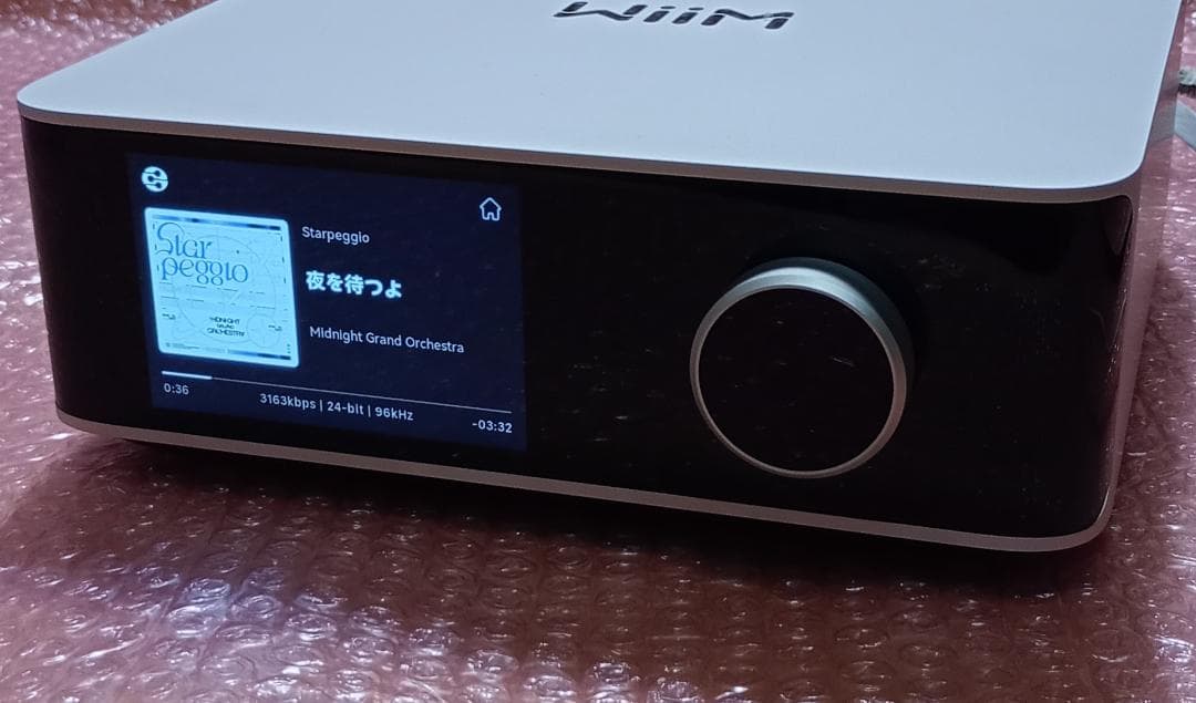 ★【美品】WiiM Amp Ultra Silver AMP003