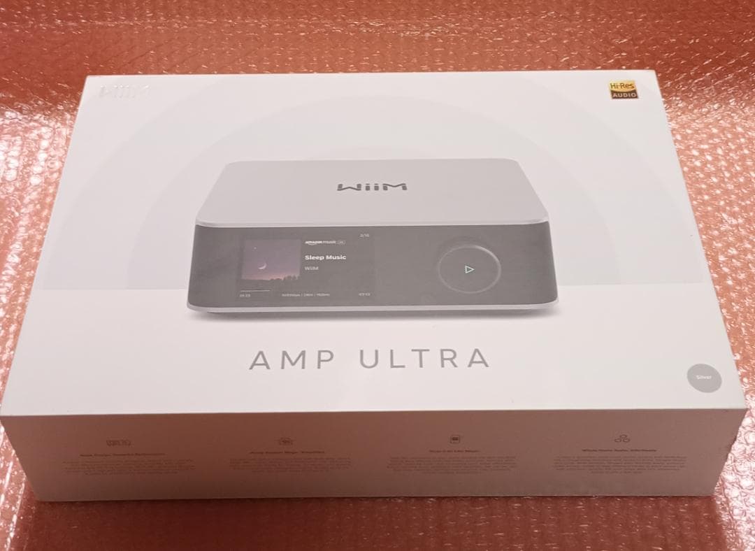 ★【美品】WiiM Amp Ultra Silver AMP003