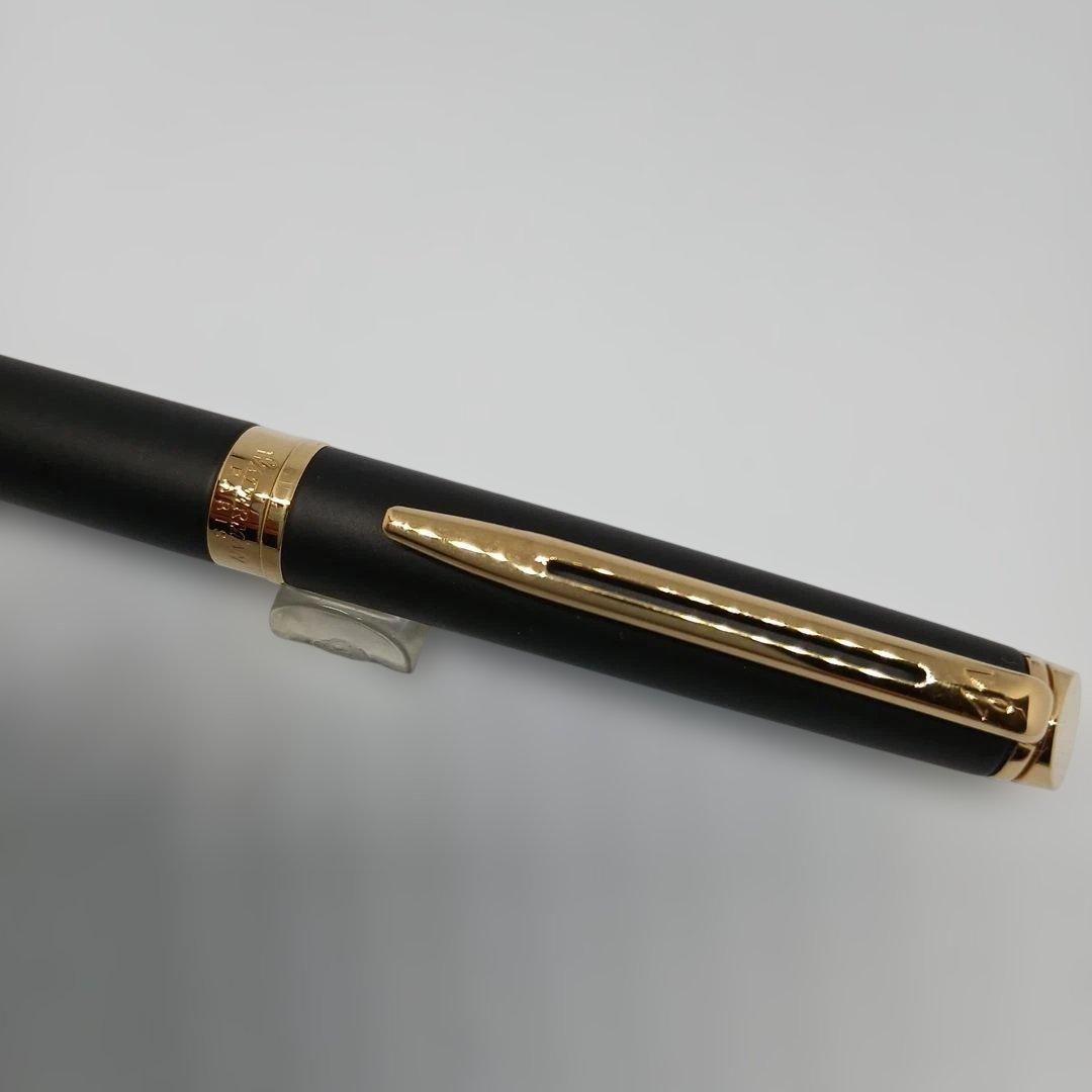 Waterman マットブラック 万年筆 F細字