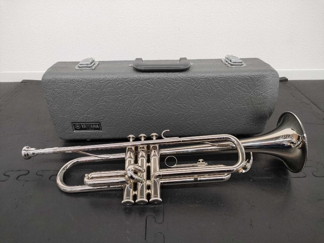 【美品】ヤマハ トランペット YTR-136｜ケース・マウスピース付