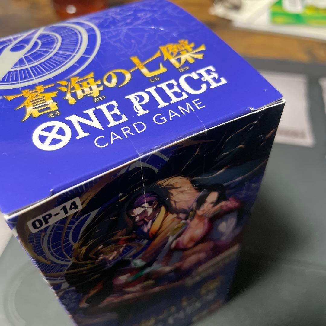 ワンピースカード　蒼海の七傑　未開封　テープ付　BOX