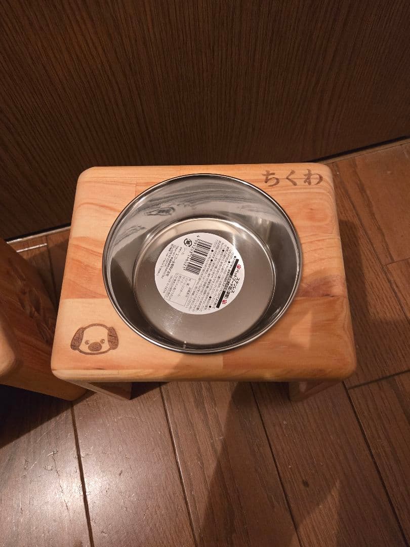 トトロフードスタンド、フードテーブル、餌台、ご飯台、餌入れ、水入れ、犬、猫