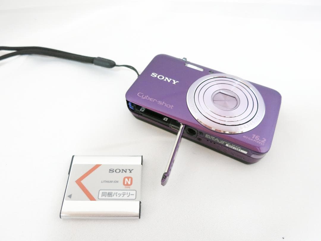 ☆美品☆ デジタルカメラ SONY Cyber-shot DSC-WX30 紫