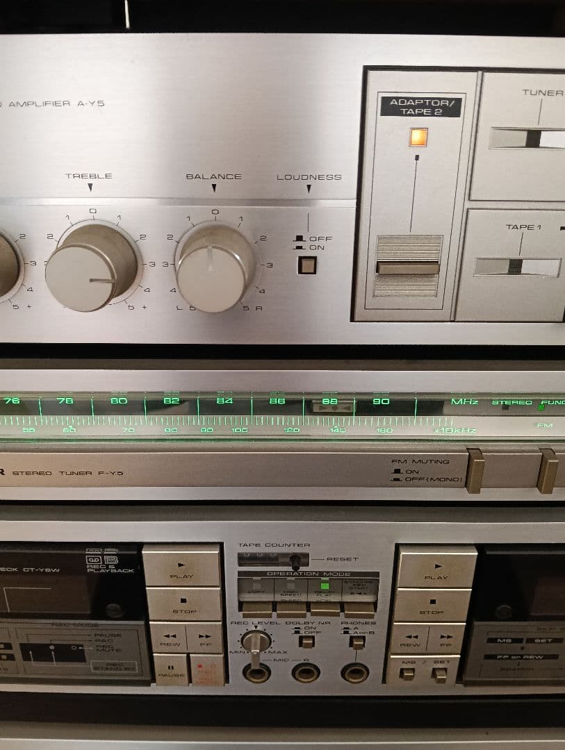 Pioneer ステレオアンプ A-75 セット