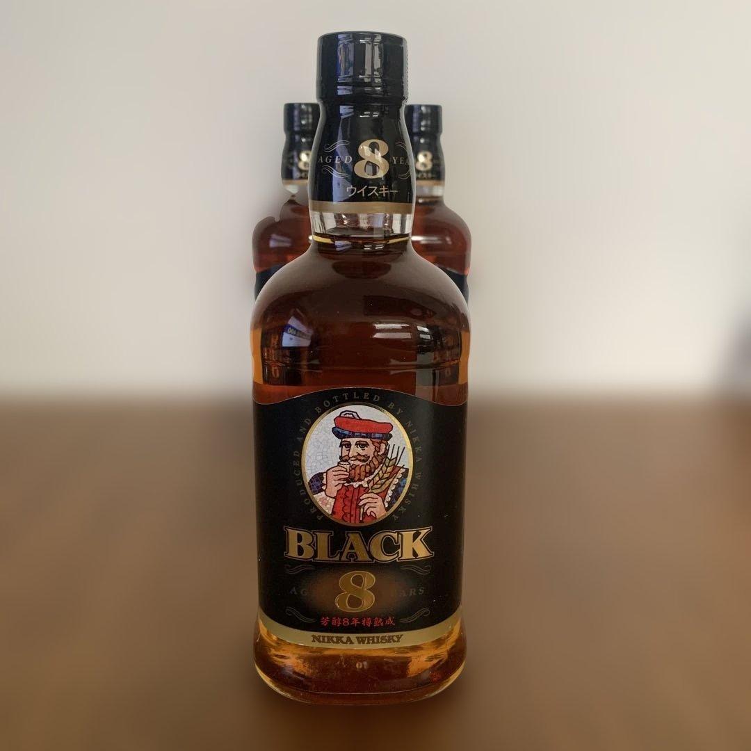 Nikka Black 8 ウイスキー 3本セット