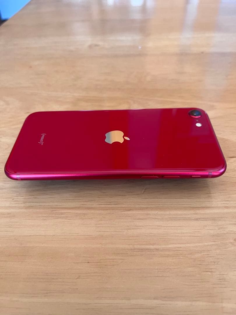 値下げ　iPhone SE3 RED 64gb SIMフリー