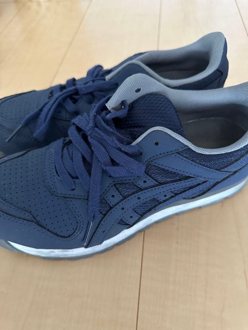 ASICS 安全靴 ネイビー 23.5cm