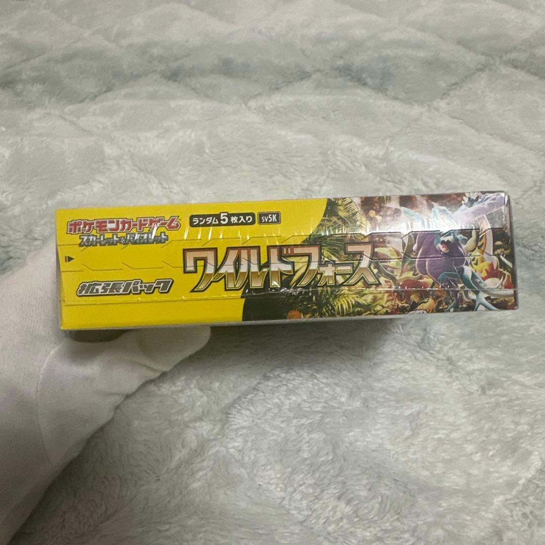 ポケモンカードゲーム ワイルドフォース シュリンク未開封　ボックス