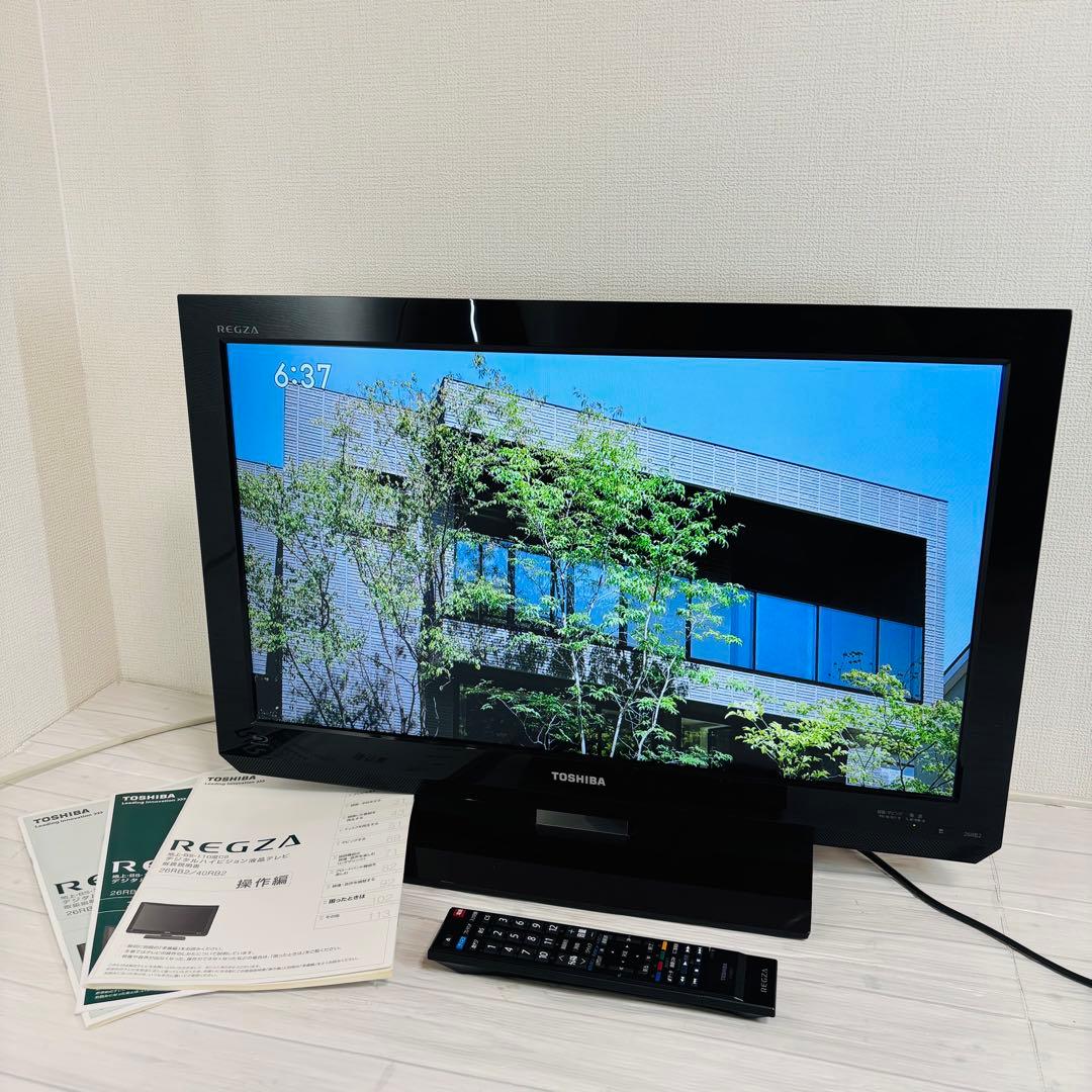東芝 REGZA 26V型 液晶テレビ 26RB2 Blu-rayプレーヤー内蔵
