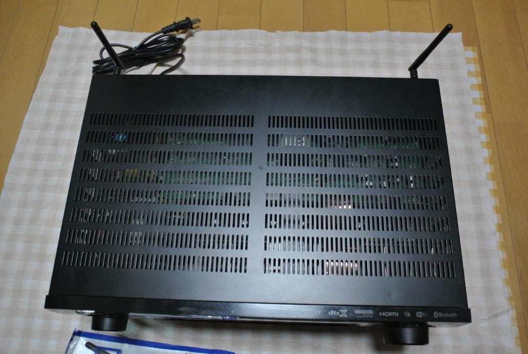 DENON AVアンプ AVR-X1200W リモコン付き 動作品 2015年製