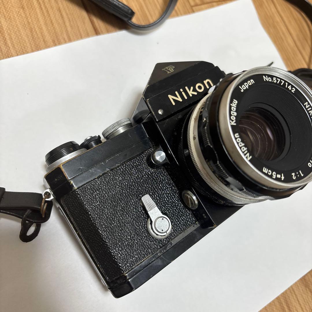 ブラック Nikon F 一眼レフカメラセット 現状渡し