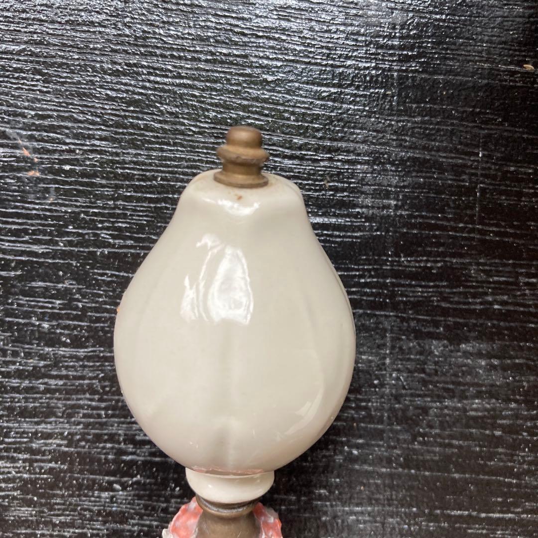 1930’s フランス陶器ノブとって　アンティークビンテージ　ブロカント