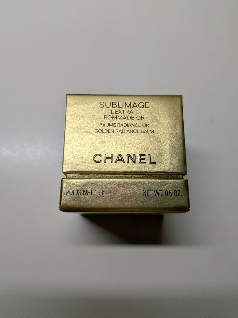 フェイスクリーム CHANEL SUBLIMAGE L'EXTRAIT POMMADE OR15g