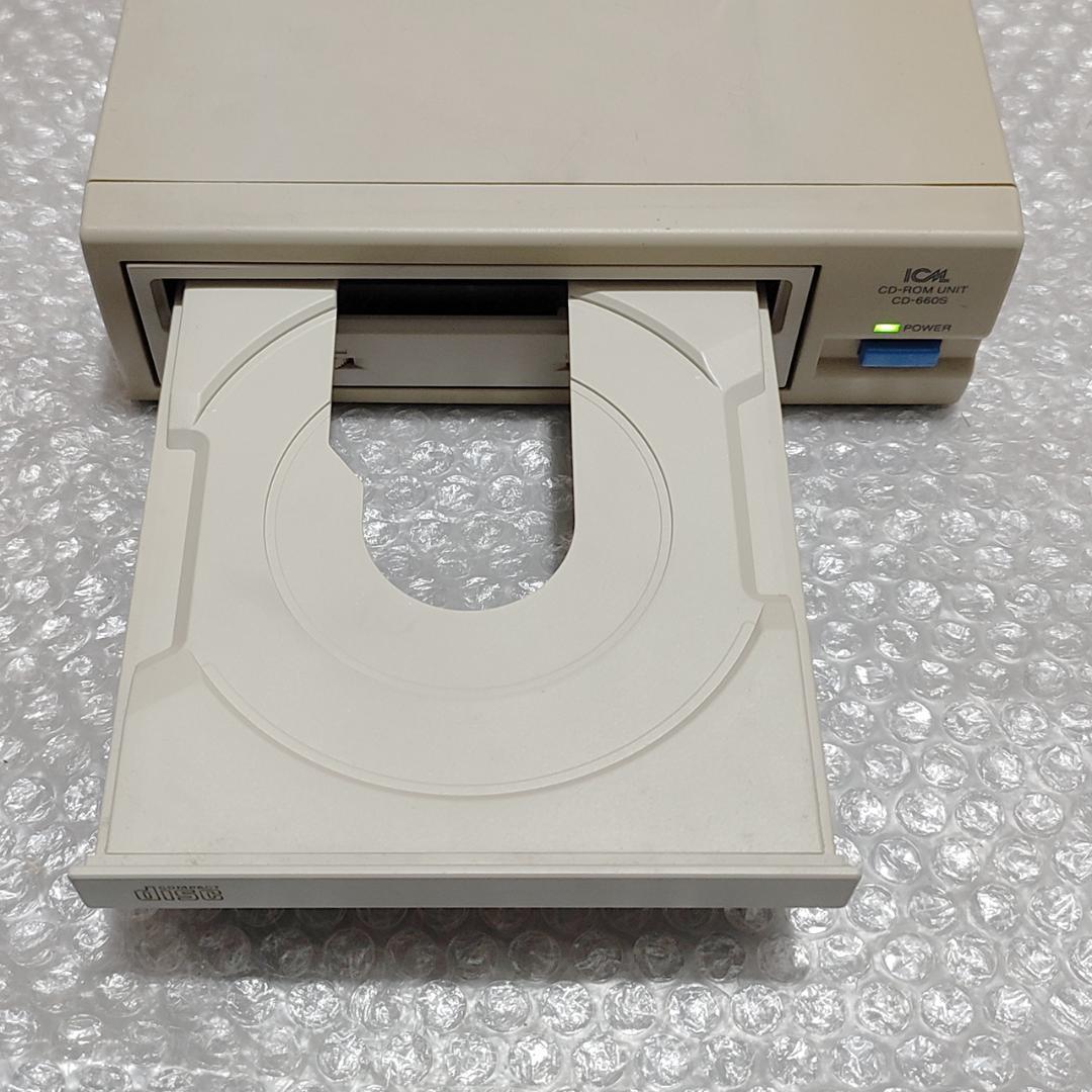 【Old Mac対応】SCSI CD-ROMドライブ ICM CD-660S