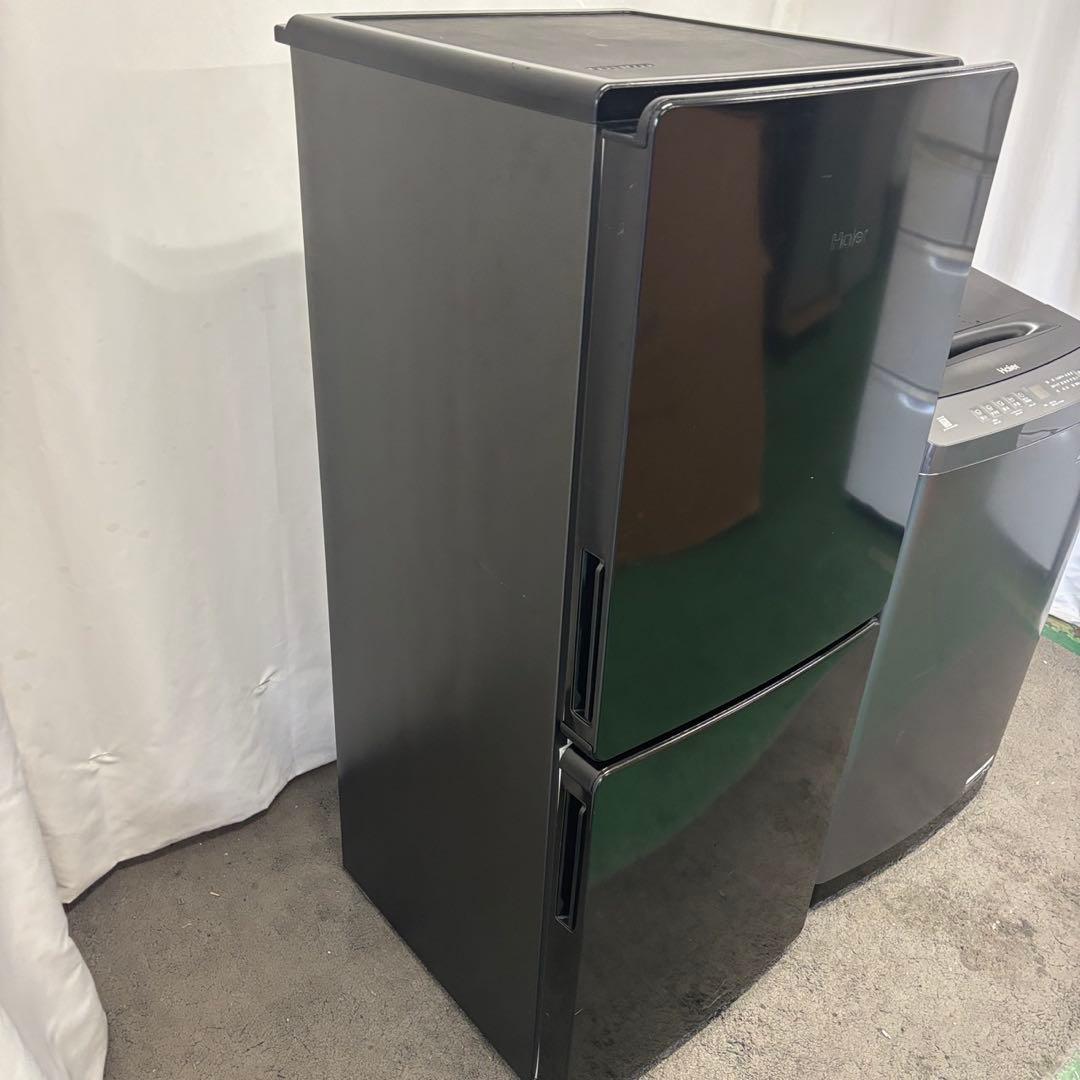 213❤️　冷蔵庫　洗濯機　Haier　家電セット　一人暮らし　黒　中古　設置無料