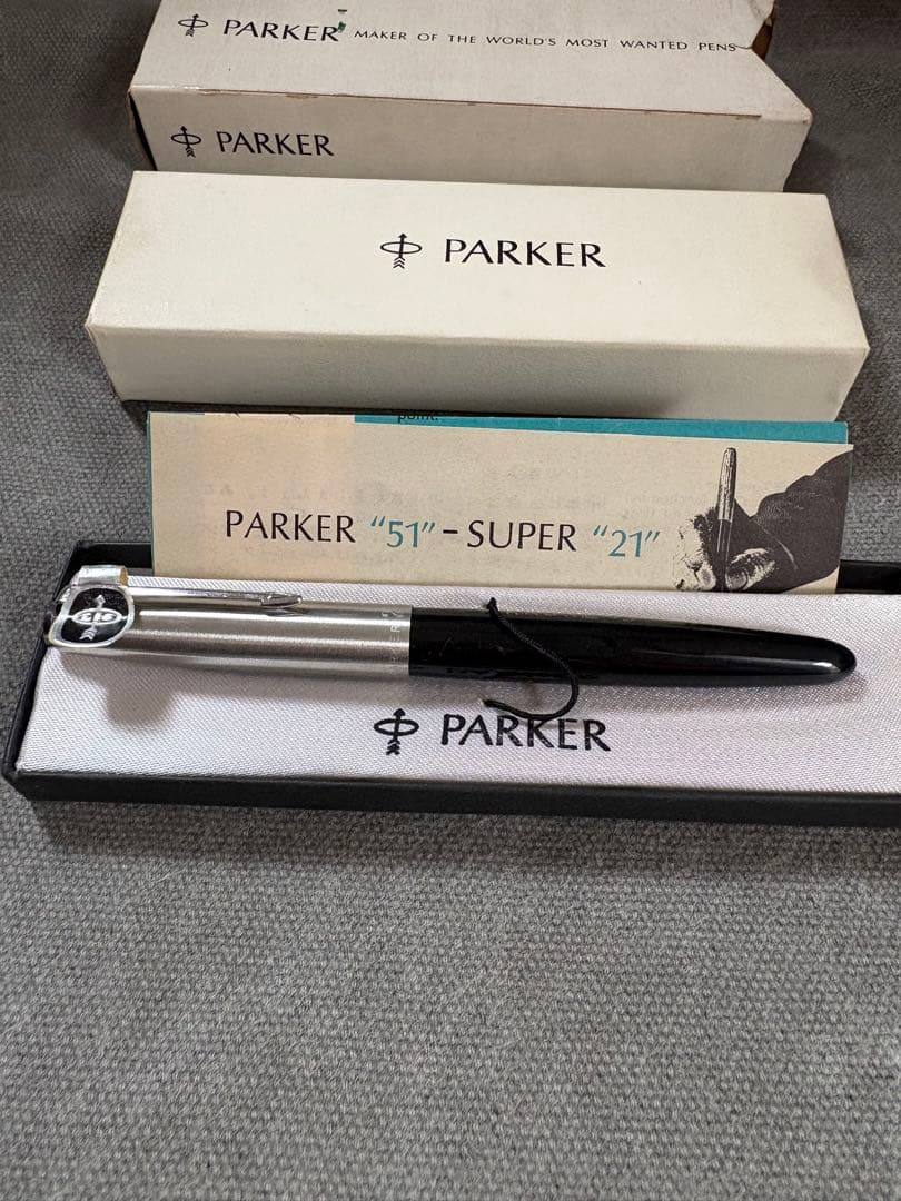 Parker 51\"-SUPER-21 万年筆 エクストラファイン