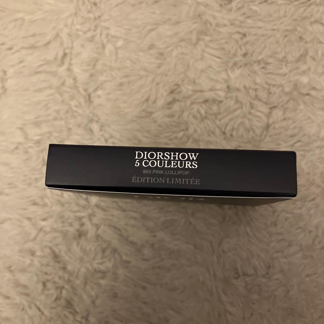 新品未使用　Dior アイシャドウ 限定 865 ピンクロリポップ
