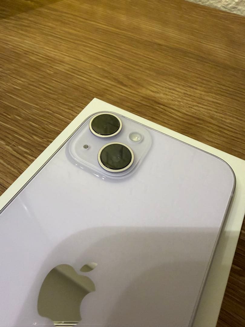 【美品】iPhone14 パープル256GB バッテリー86%