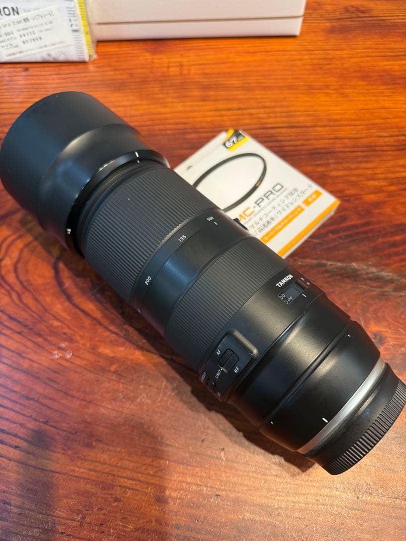 LISHさま専用タムロン 100-400mm VC USD キャノン用