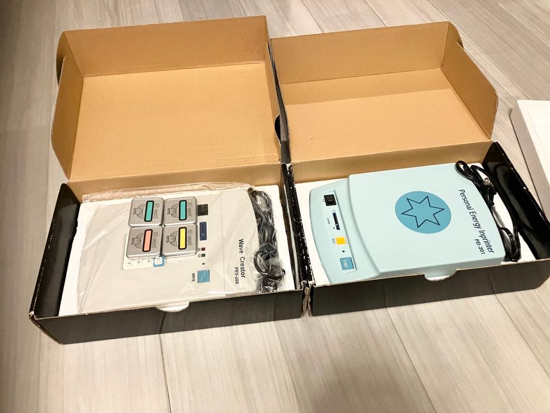 波動測定器　波動転写機　メモリ　セット