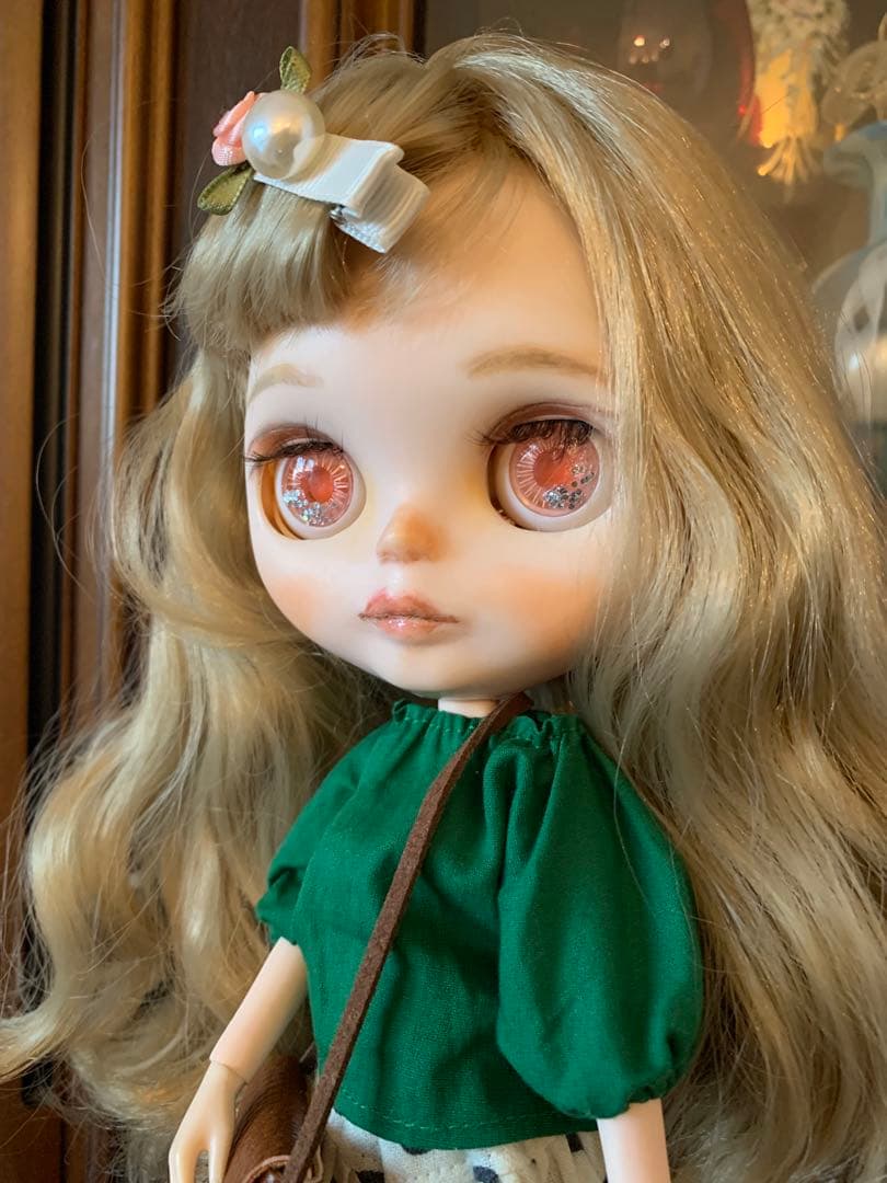 カスタム アイシードール アウトフィット スタンド 付き❤ 天然石使用❣