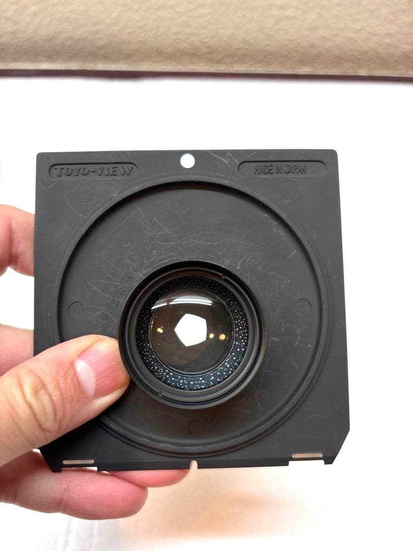 【カメラ】タチハラ4x5 木製大判カメラ レンズセット