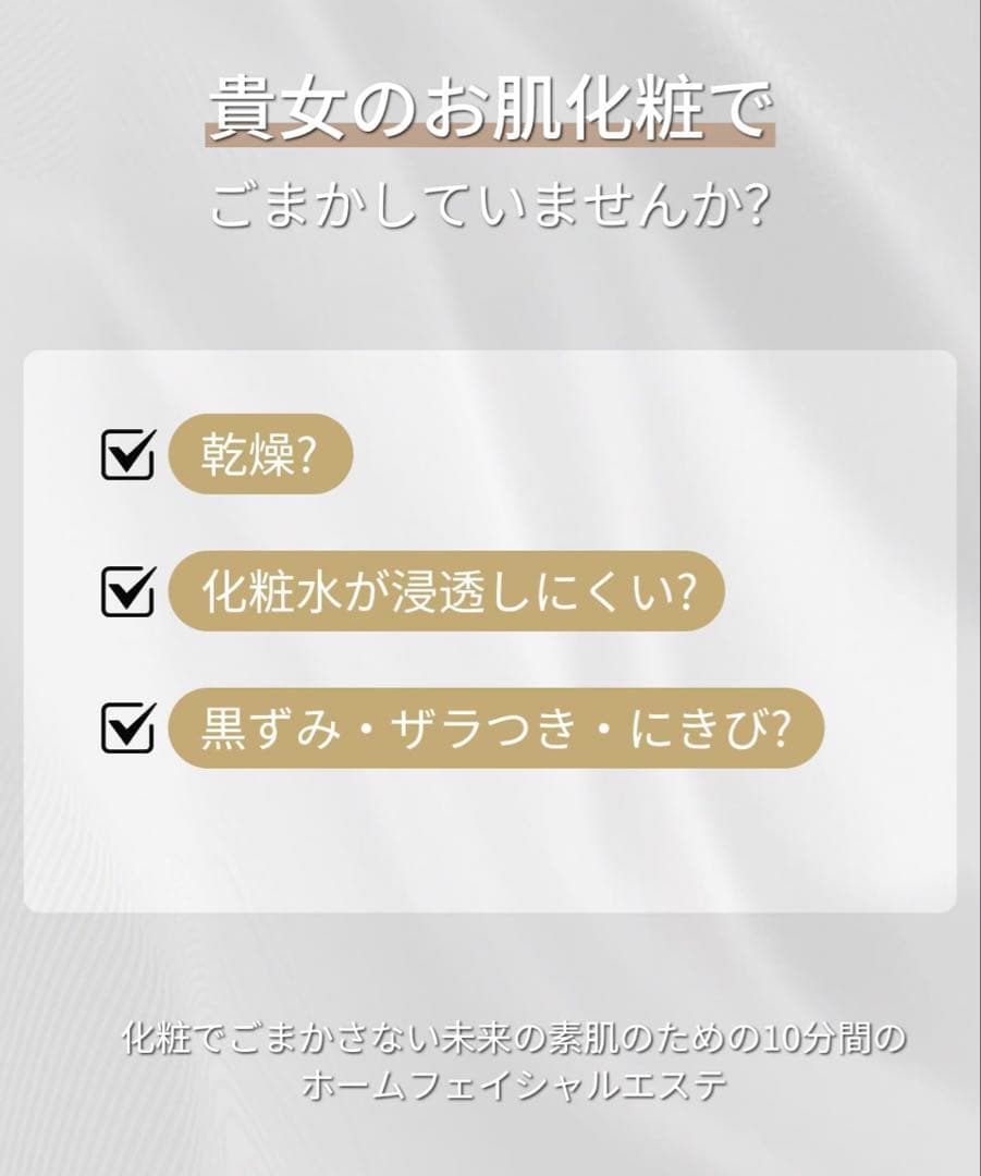 美顔器 リフトアップ EMS RF美顔器 1台多役 イオン導出 イオン導入