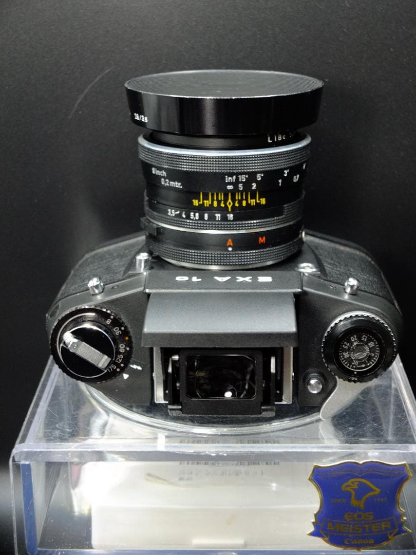 イハゲーEXA1c／REVUE28mmf3.5フード付【実写確認済整備品】