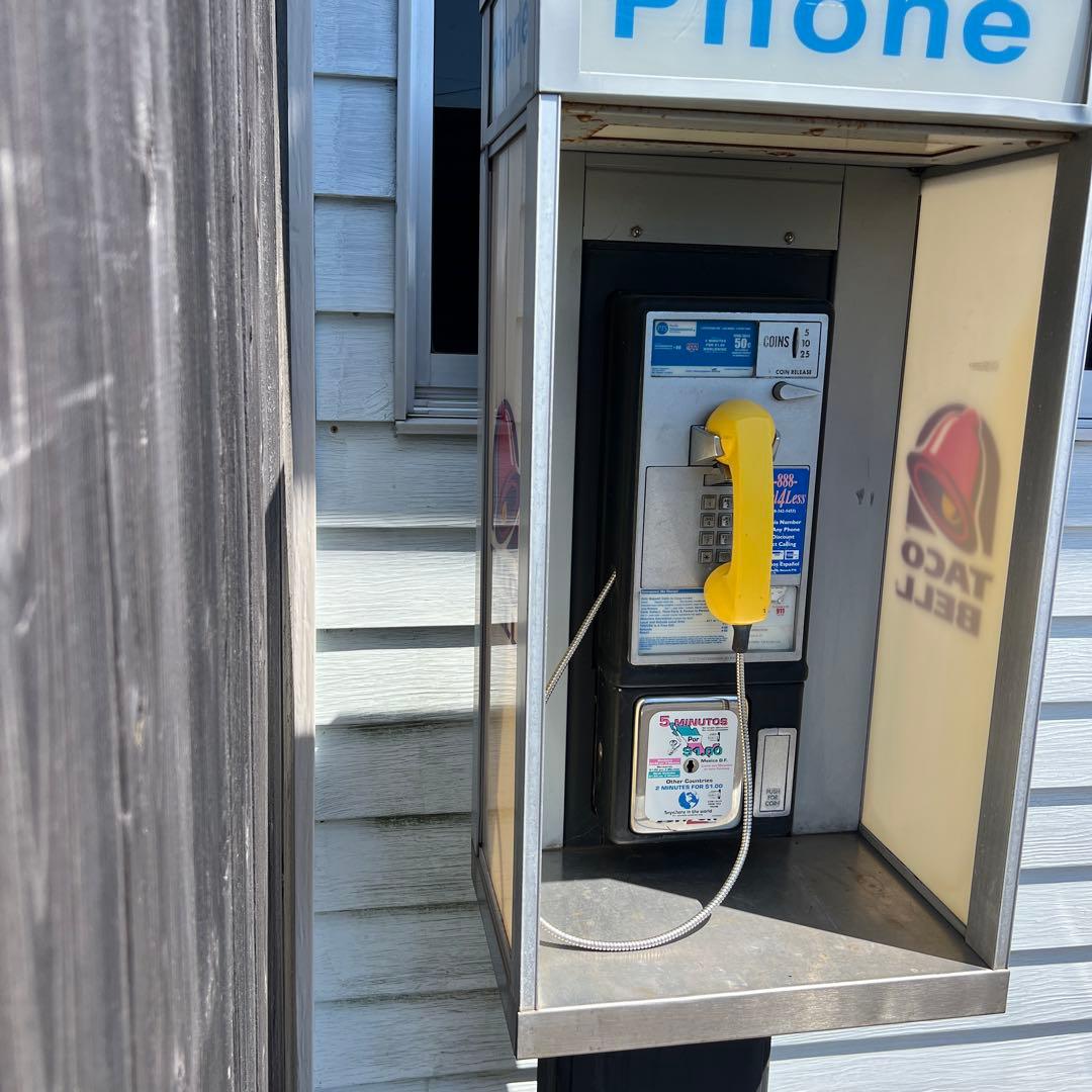 期間限定価格　Taco Bell phoneタコベル　ペイフォン　カリフォルニア