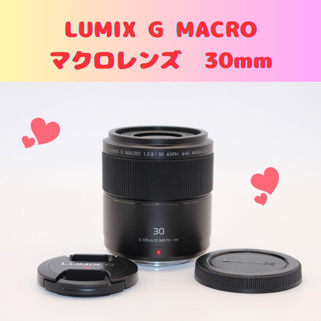 すず&ピコ様★お買い得★ LUMIX マクロレンズ　30mm H-HS030